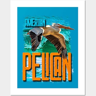 American Pelican Posters and Art